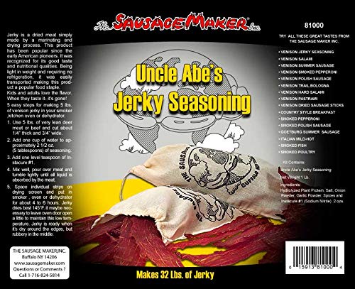 The Sausage Maker - Uncle Abe's Jerky Seasoning Kit, 1 Lb. #TOP1