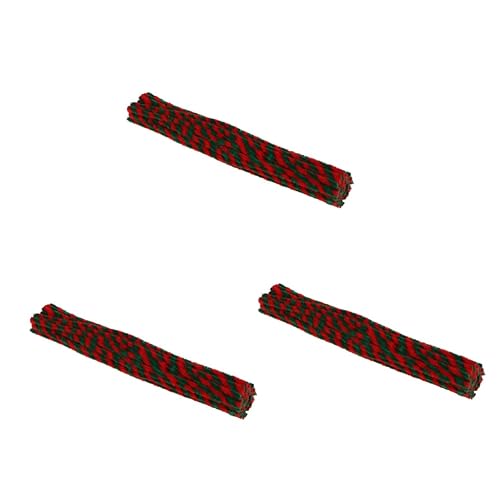 Miniatura 1 de Colorido tubo de chenilla 150 piezas de suministros para manualidades, limpiadores electrónicos y manualidades, tallo de chenilla, uso floral, palo