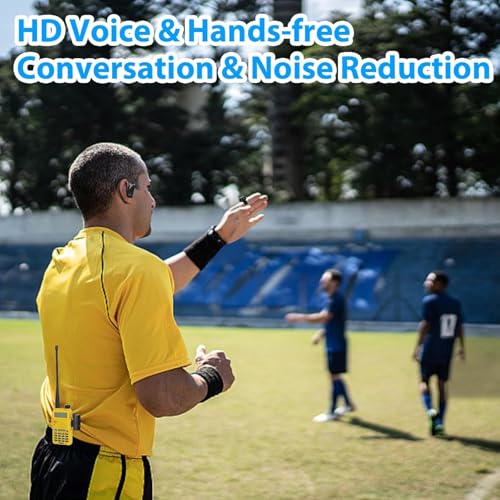 Walkie Talkie Wireless Earpiece with PTT Mic Speaker, Hands-Free Headset with Noise Cancelling Mic, Compatible with BaoFeng uv-k5 Kenwood Btech Radios & More(Not Compatible with Motorola/Midland) - Thumbnail 6