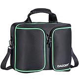 D DACCKIT Travel Carrying Case Compatible with Xbox One X/Xbox One S Console and Accessories - Fit Game Console, 2x Wireless Controllers, Games, Headsets, Power Cables and More