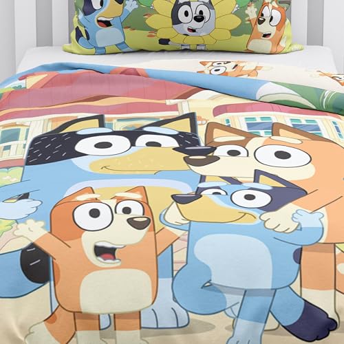 Ropa de cama Bluey para cuna de algodon de cien por cien original 4