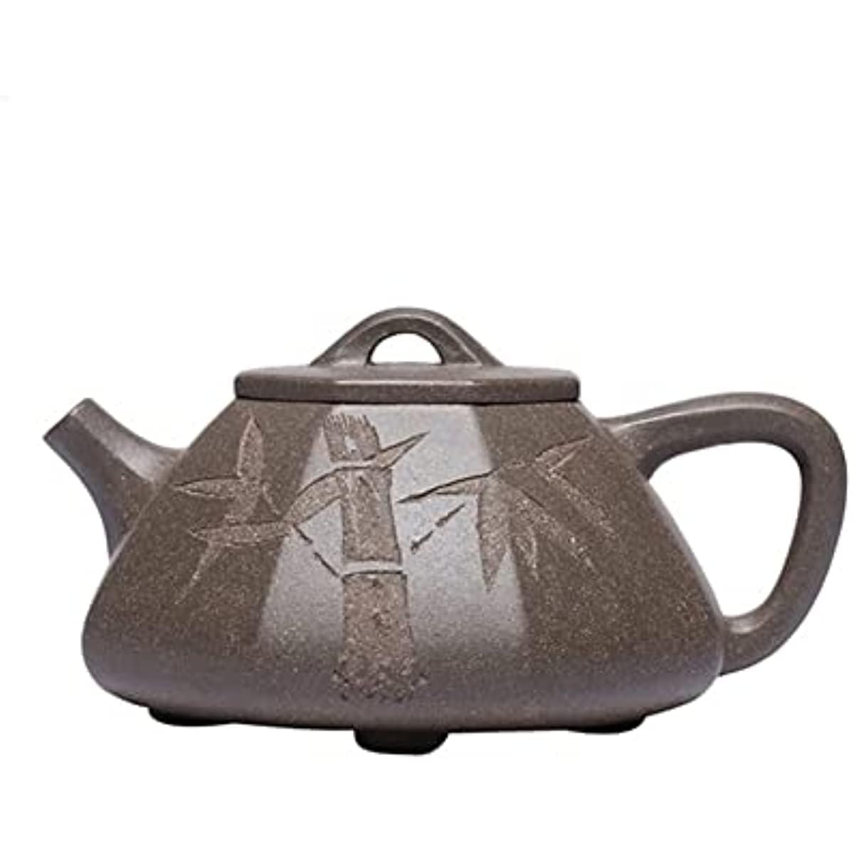 Ceramiczny zestaw do herbaty Kung Fu 200 ml, tradycyjne fioletowe czajniki, przenośny zestaw do herbaty podróżnej, sekcja rudy surowej, błoto, kamień, czajnik, filtr domowy, kosmetyczny czajnik