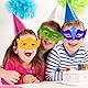 HONGXIN-SHOP Kinder Tiermasken Blanko Masken Partymasken für Halloween Weihnachten Geburtstag Bühnenaufführungen Thema Party Carnival 24 Stücke