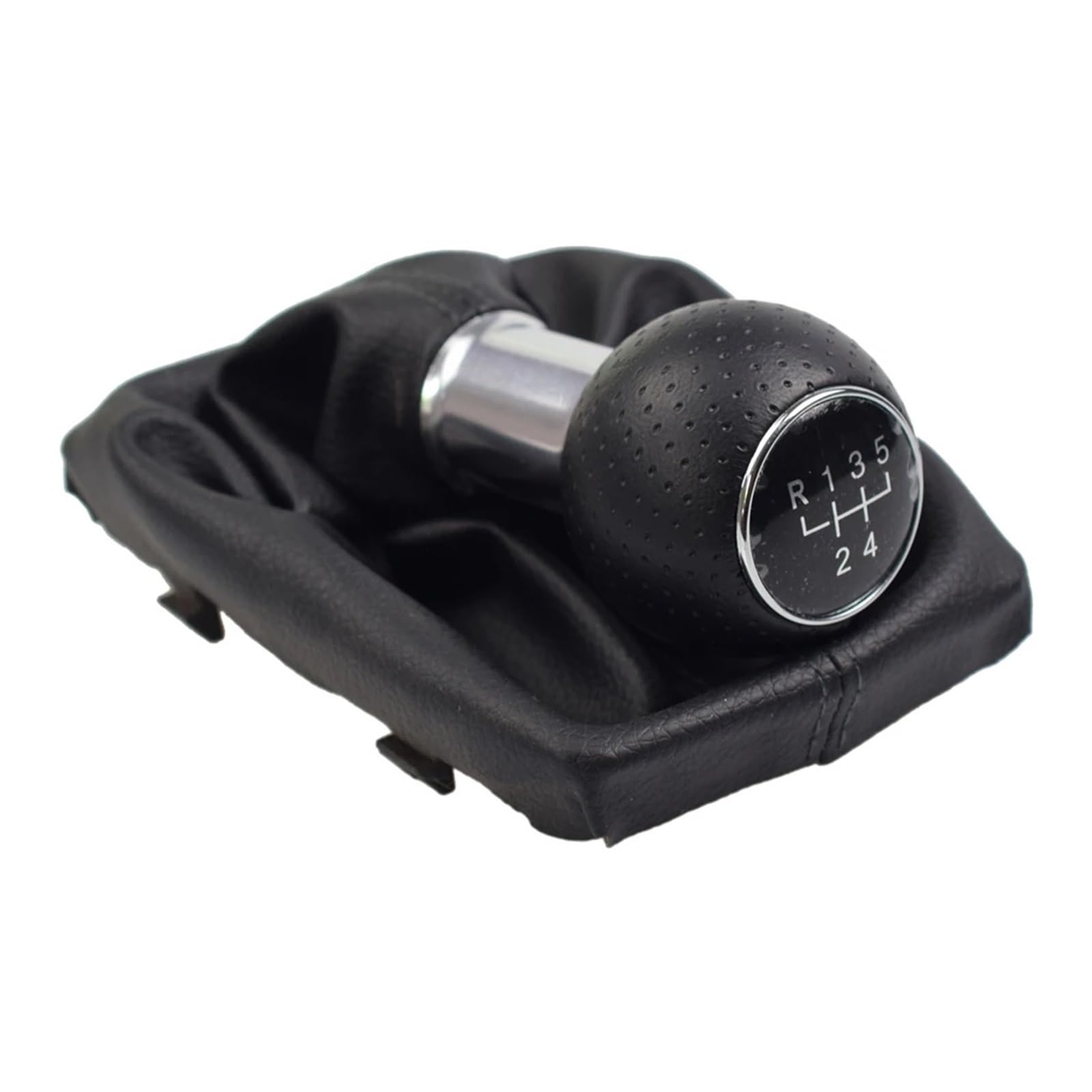 Grozzy Universal Shifter Handle for Fit for A4 B6 B7 Manual 5 6 for Speed Car Gear Shift Shifter Knob Lever Handle Head(R-5-speed)