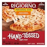 DiGiorno Four Cheese Frozen Personal Pizza on a Hand-Tossed Style Traditional Crust, 9.2 OZ