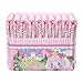 Littleforbig Adjustable Hook-and-Loop Fastener Closure Adult Printed Cloth Back Diaper 10 Pieces - Little Beauty (Large 36