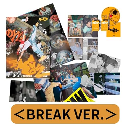 TVXQ! U-KNOW Tabloid Ver [ I-KNOW ] 1st Full Album/東方神起 ユノ ユンホ アルバム/韓国音楽チャート反映 KPOP ((A)BREAK VER.) [並行輸入品]のサムネイル