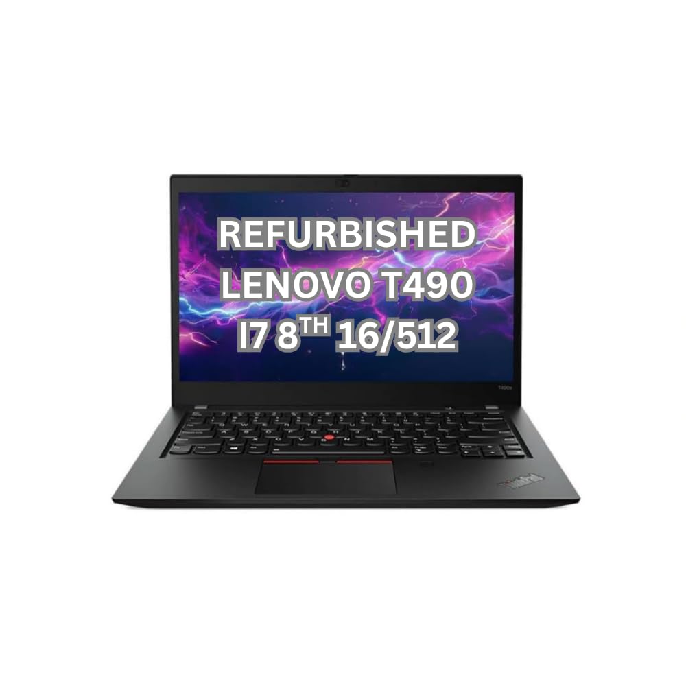 Certified ThinkPad T490 InteI Core i7 8th Gen Processor 14-inch