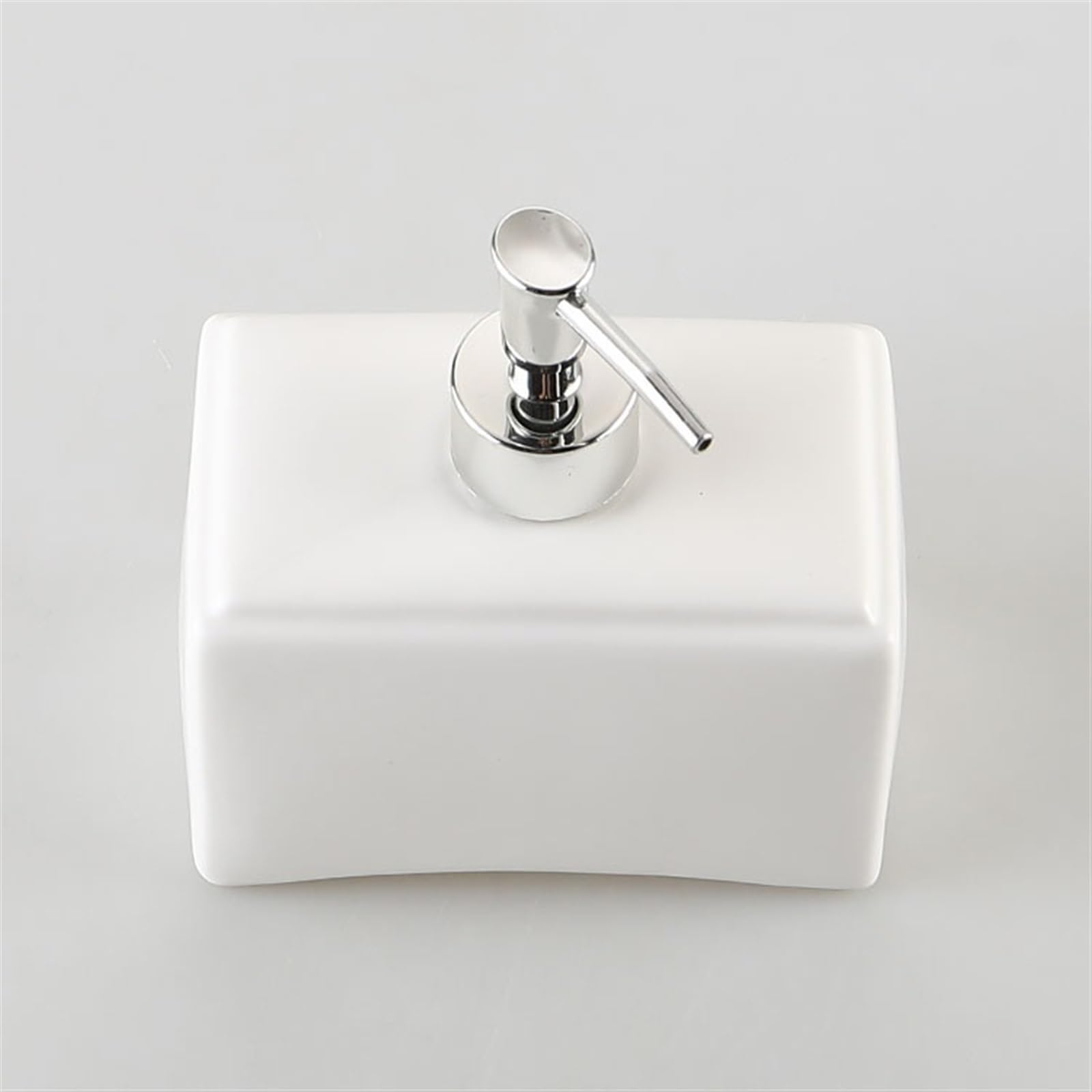 Dozownik mydła w płynie do kuchni biały dozownik mydła 600 ml duża pojemność pompa mydła ceramiczny dozownik mydła butelka (biała) łazienka dozownik mydła pompa