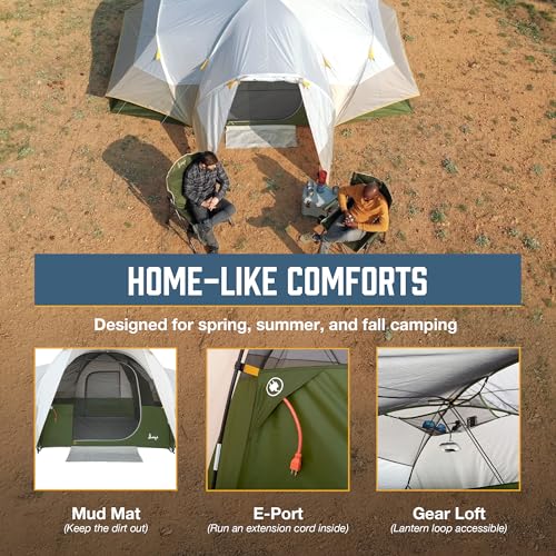 Slumberjack Aspen Grove 8 Person Hybrid Dome Tent の商品画像 2