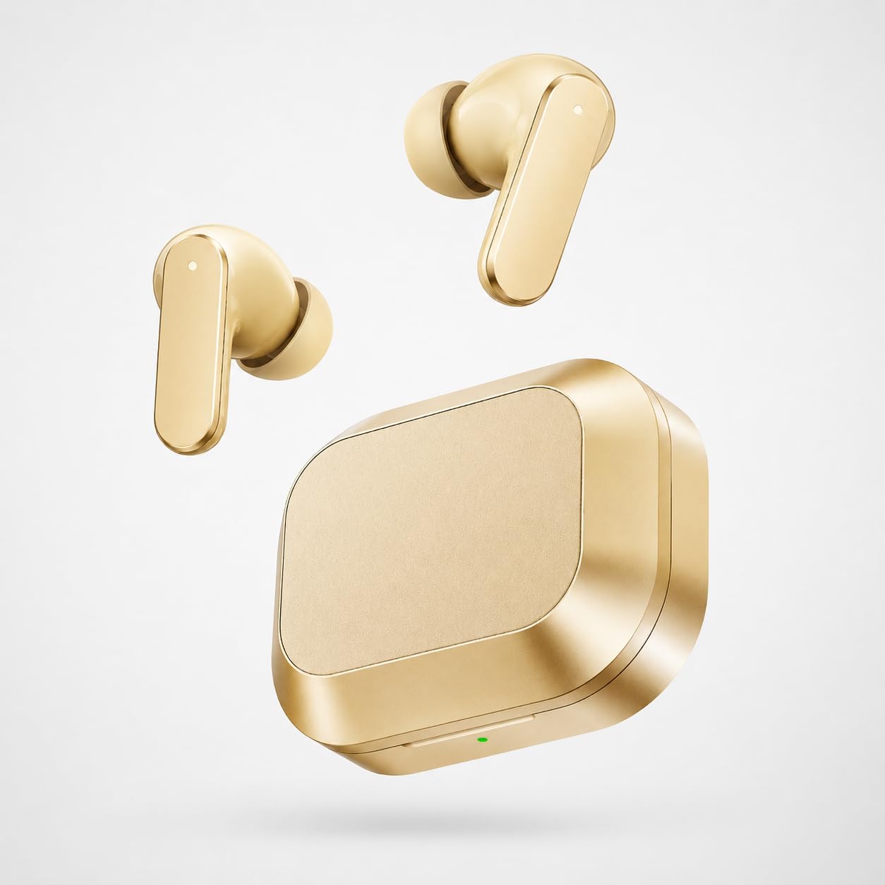 ORIONIS Air 8 TWS Earbuds with 55dB ANC, 6 Mic ENC, Bluetooth 5.4, 45ms Low Latency, Dual Dynamic Drivers, IP55 Water Resistance, Fast Charging & 24H Playback- Gold-image-22