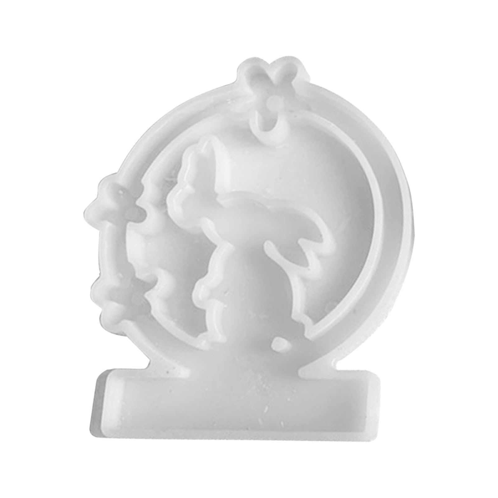 Yhplxyuus Kiss Butterfly Holder Molds, Tealight Holder Molds with Base for Easter Decorations Chocolate