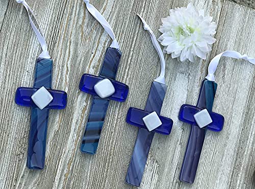 Sentimental Gift For Grandma And Grandpa - Handmade In Usa Glass Crosses With Loving Messages #TOP4