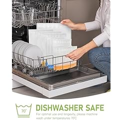 Alternative view of IDEATECH 20Pack Reusable Bags Dishwasher Safe, Leakproof Reusable Freezer Bags, BPA Free Healthy Food Storage Contaizers Sandwich Snack Baggies for Lunch Travel(8 Gallon 6 Quart 6 Snack,Colored)