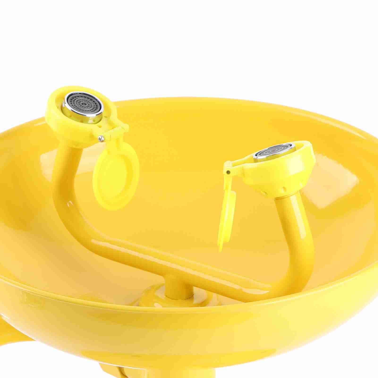 Fafeicy Lavabon Oculaire Mural, Douche Oculaire D'urgence en Acier
