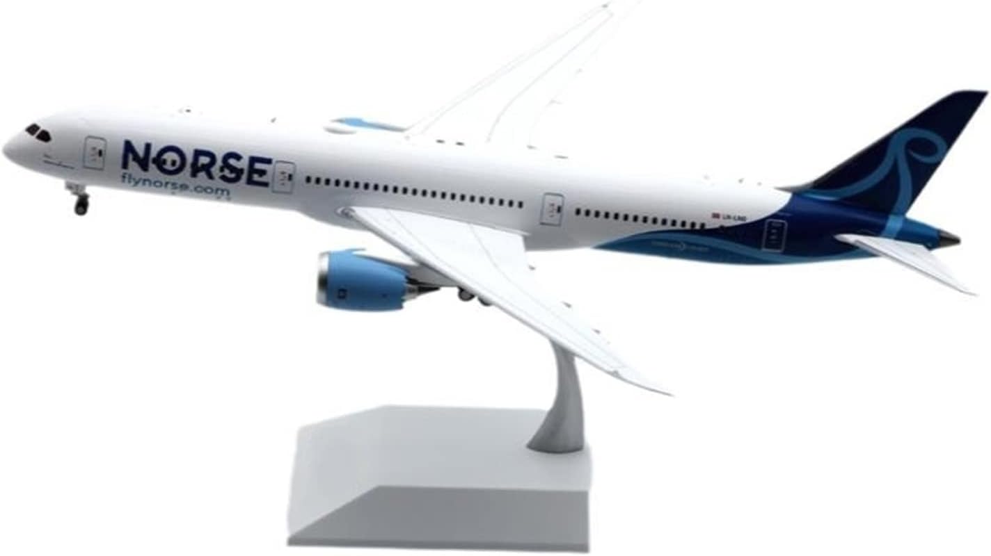 1 200 Fit for Norse Aviation B787-9 LN-LNO Alloy Metal Model Aircraft Collectible Plane Souvenir Gift Hobby Playgame Kit