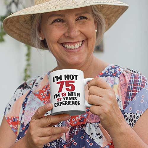 Vivulla68 75Th Birthday Gifts For Men, 75Th Birthday Gifts For Women, Gifts For 75 Year Old Men Woman, 1948 Birthday Gift For Men Women, 75Th Birthday Mug For Mom Dad, 75Th Birthday Cup With Keychain #TOP3