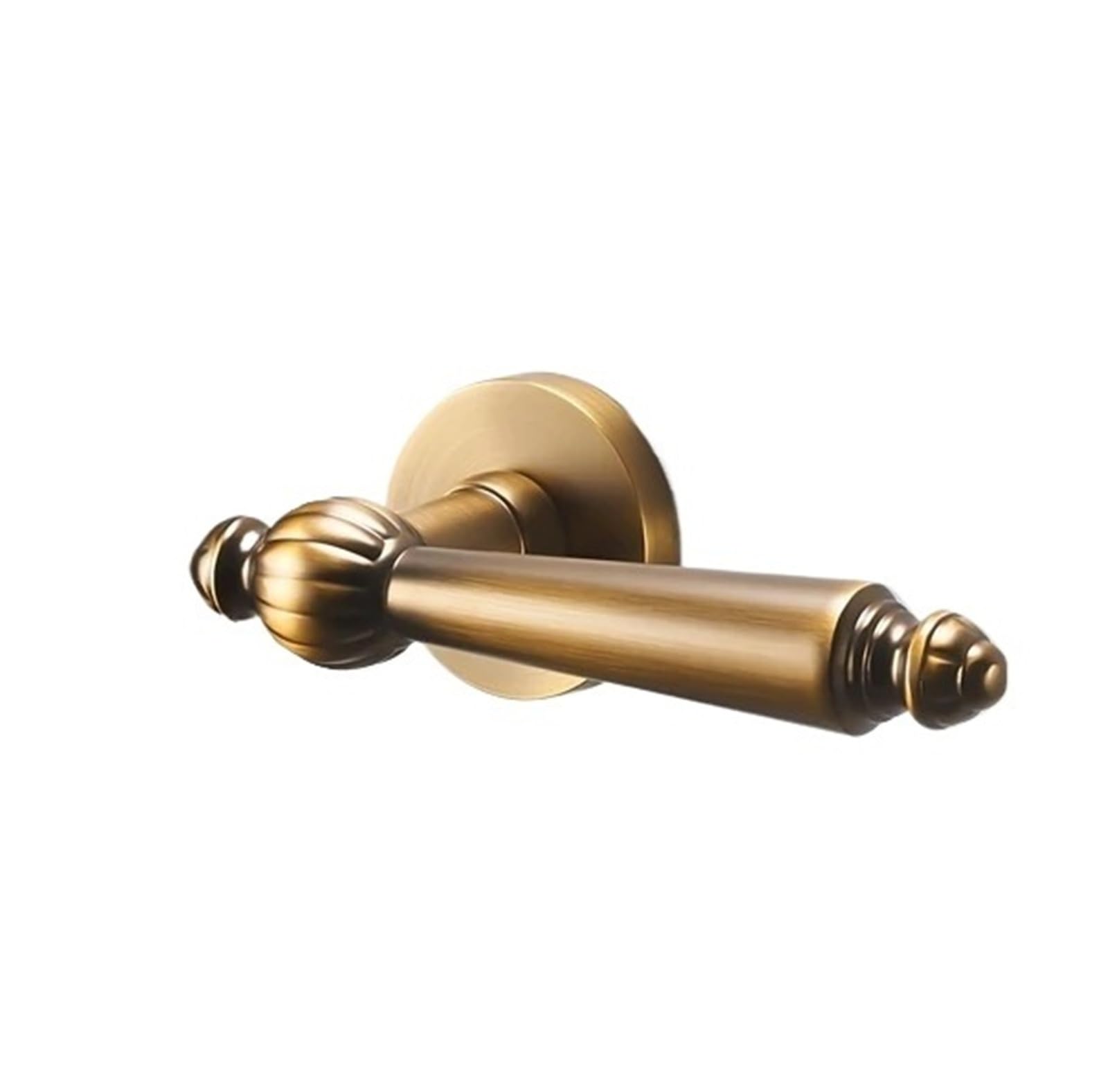 French style interior wooden door split lock silent handle(Huanggu)