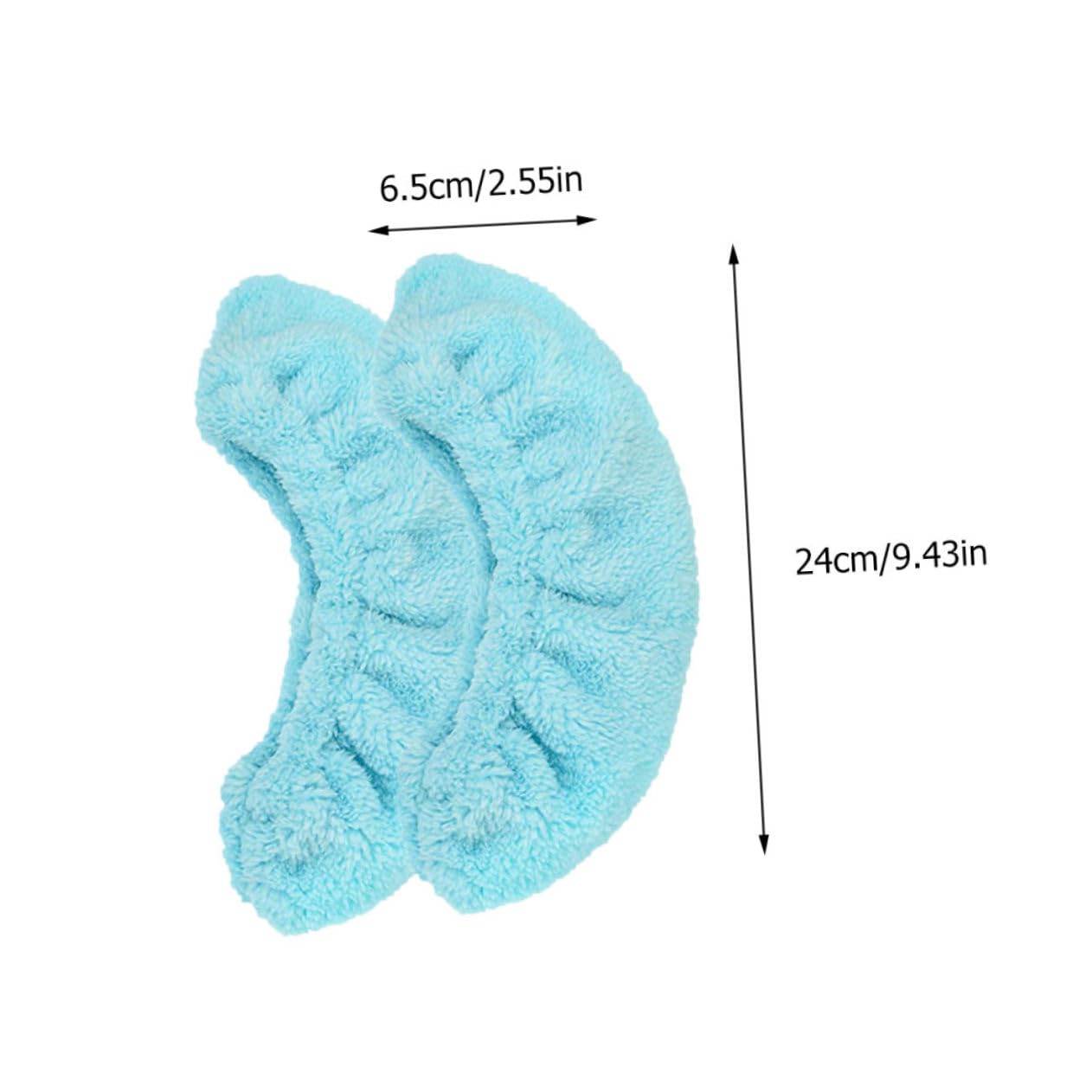 VINTORKY 2 Pairs Elastic Skate Blade Covers Protective Guards for Ice Figure Hockey Skates Durable Moisture Absorbing