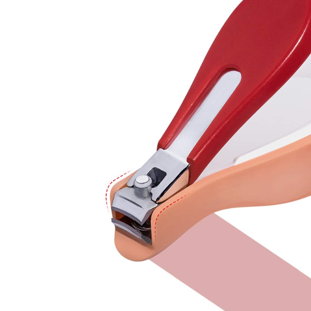 Juego de manicura cortaúñas para bebés, cortaúñas para recién Nacidos y bebés, cortaúñas Individuales de Lujo y Seguros para Proteger Las uñas sensibles, Regalo portátil (Color: B) (A)