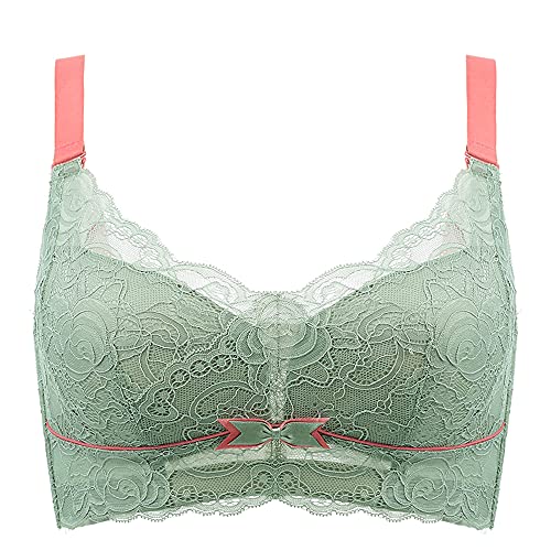 Bralette de sport grande taille design ultra fin vert crépuscule 95C