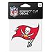NFL Tampa Bay Buccaneers 63095014 Perfect Cut Color Decal, 10,2 x 10,2 cm, Schwarz