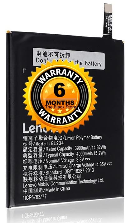 Image of Original Bl234 Replacement Part for Lenovo A5000, Vibe P1M P1MA40 P70 P70t P70-T P70A P70-A (2300mAh) with 6 Months Warranty