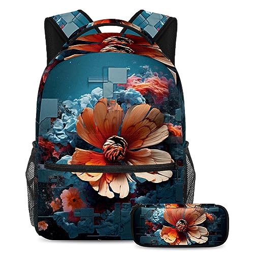 Sac à dos Independence Day multicolore avec trousse pour élève