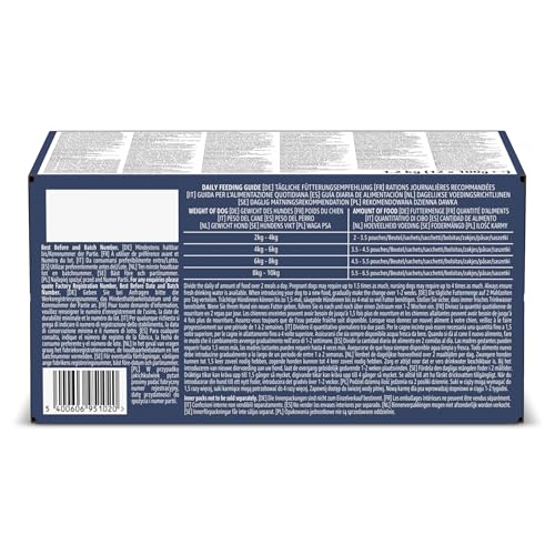 by Amazon Alleinfuttermittel für ausgewachsene Hunde, Fleischauswahl in Sauce, 1.2 kg (12 Packungen mit 100g)