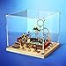 Produktbild Acryl-Displaybox kompatibel mit LEGO 76416 Modell, Displaybox, staubdichte Box, Aufbewahrungsbox (kein Bausteinmodell) (Goldene Eichenbasis)