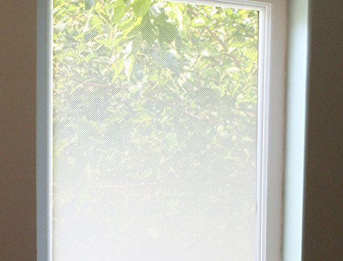 White Drip Window Film 50" Wide x 50 ft miniatura 1