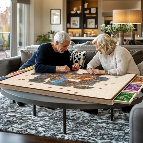 Planche de puzzle 2000 pièces inclinable pour éviter le mal de dos - 7
