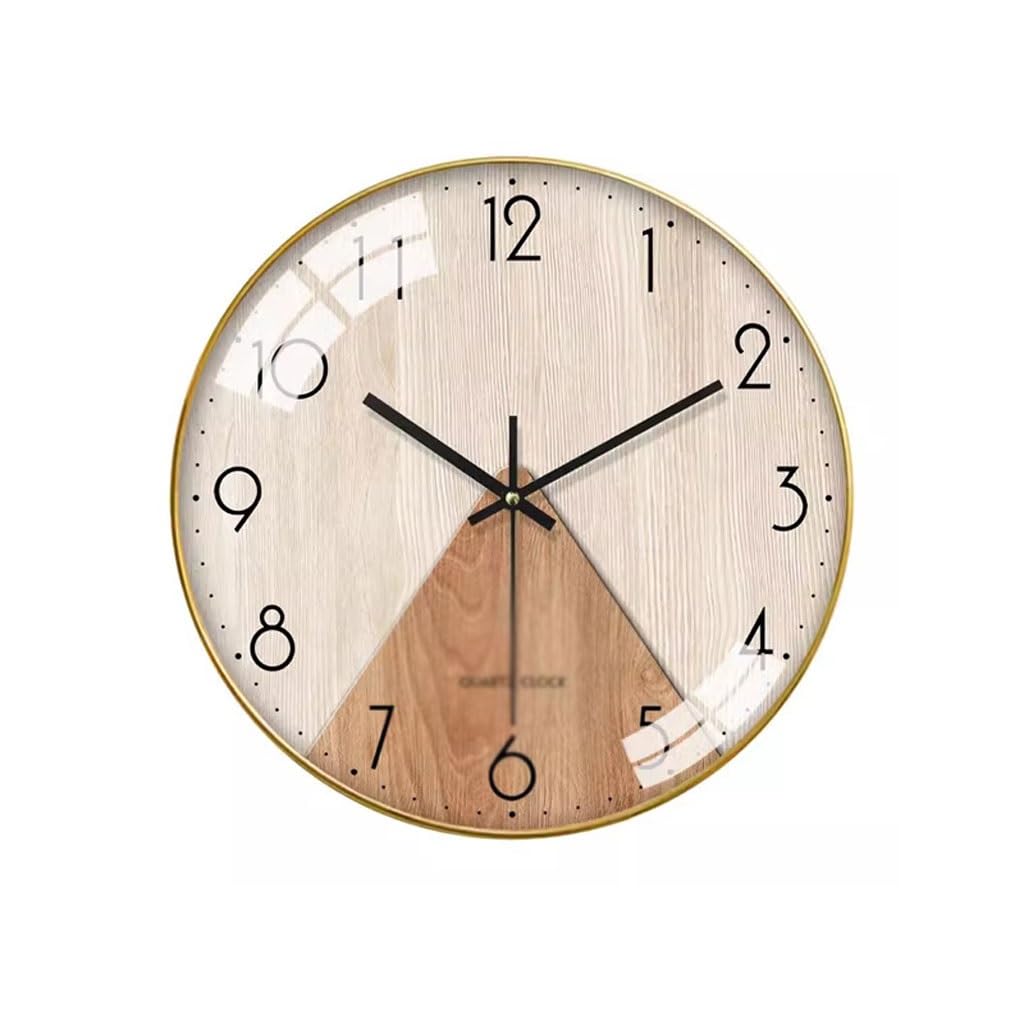 Horloge murale de bureau TUSUOD moderne pour salon chaleureux