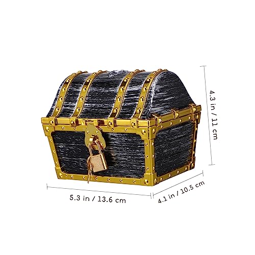 Coffre trésor pirate pour ranger vos objets précieux en toute sécurité - 3