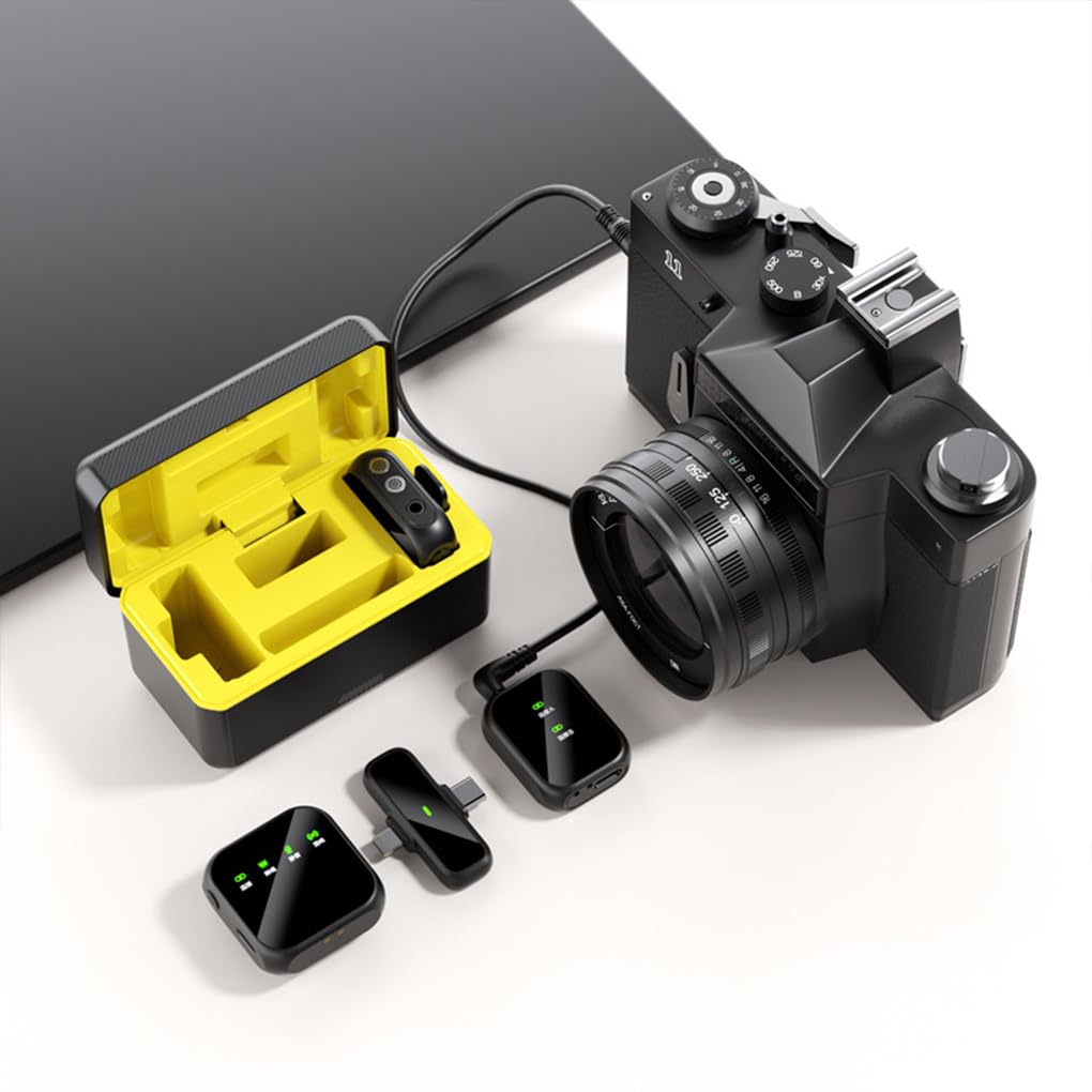 Mikrofon mit integrierter, optimierter Antenne, HiFi Klangqualität