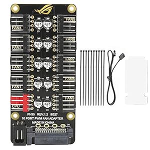 Fan Hub Splitter PWM Fan HUB Stroomkabel Moederbord Desktop PC Controller Adapter voor Desktop Computer(ph35)