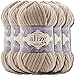 Hobby YARN Alize Velluto 5x 100g Türkische Strickwolle super Bulky Wolle zum Häkeln Uni Farbe Babywolle Flauschgarn Filzwolle Kuschelwolle (Beige | 530) Alize günstig Kaufen-Hobby YARN Alize Velluto 5x 100g Türkische Strickwolle super Bulky Wolle zum Häkeln Uni Farbe Babywolle Flauschgarn Filzwolle Kuschelwolle (Beige | 530)