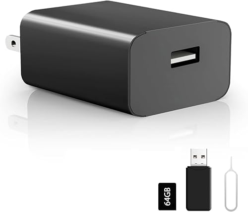 64 GB Mini cámara para mascotas HD 1080 P Nanny Cam con detección de movimiento de visión nocturna