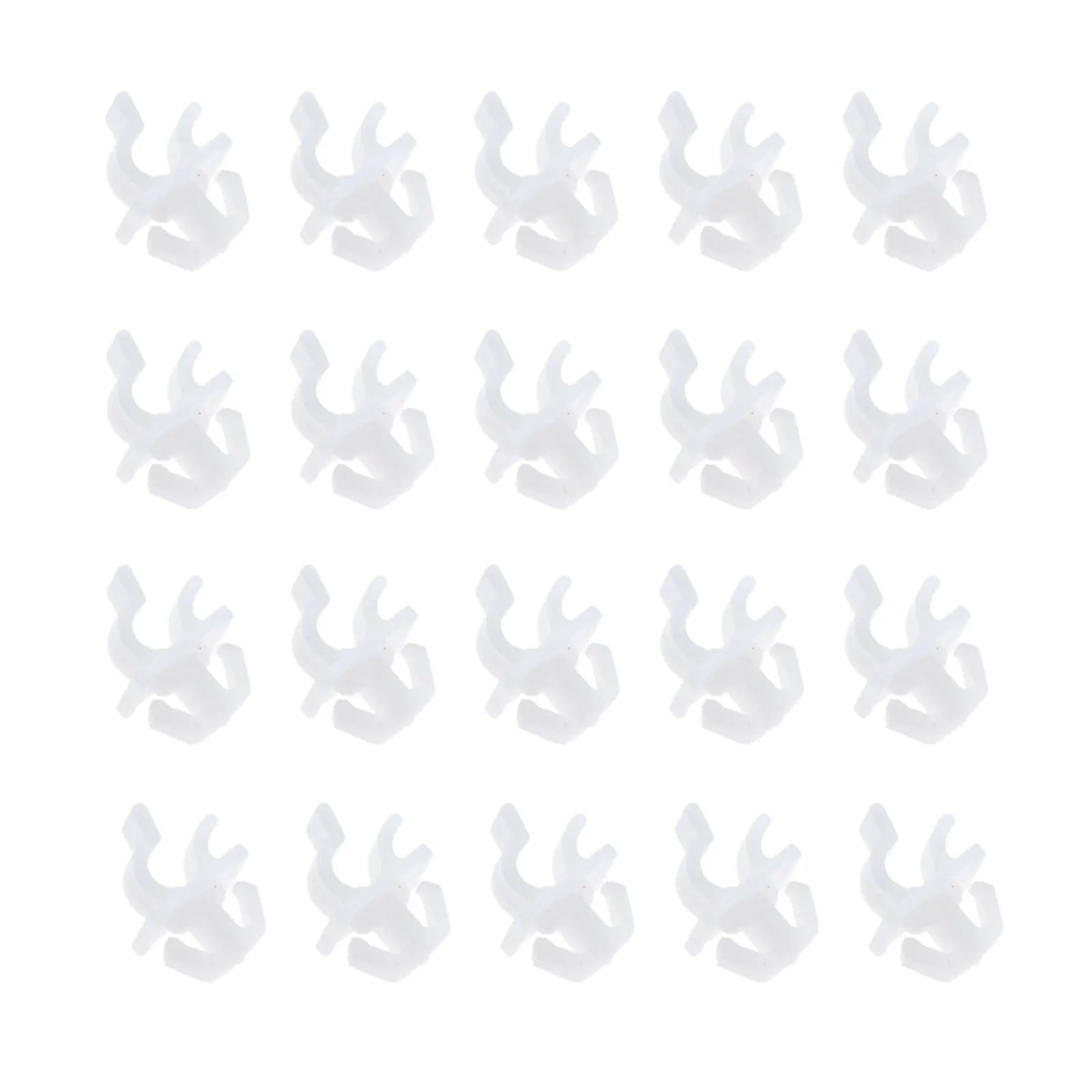 YTQMoreBNZ 20pcs Nylon Hood Prop Rod Support Clip Retainer 14mm Hole Placement On Vehicle Left 53455-14020 Auto Accessories