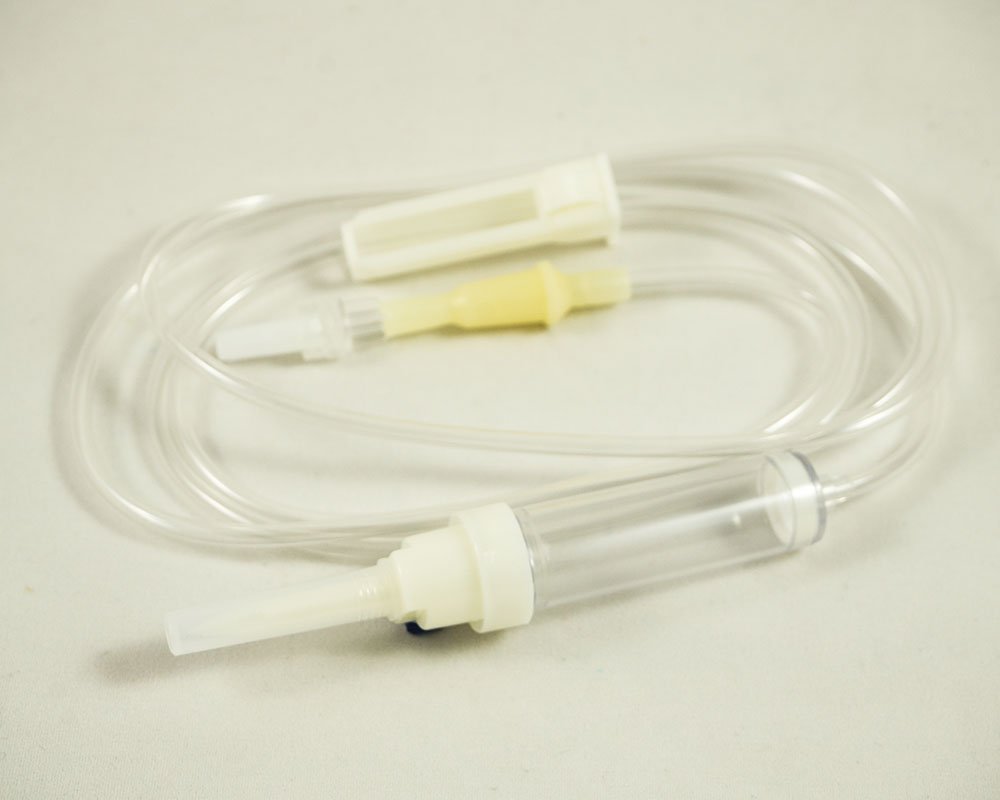 Rays Set de perfusión de soluciones intravenosas, paquete de 500 unidades
