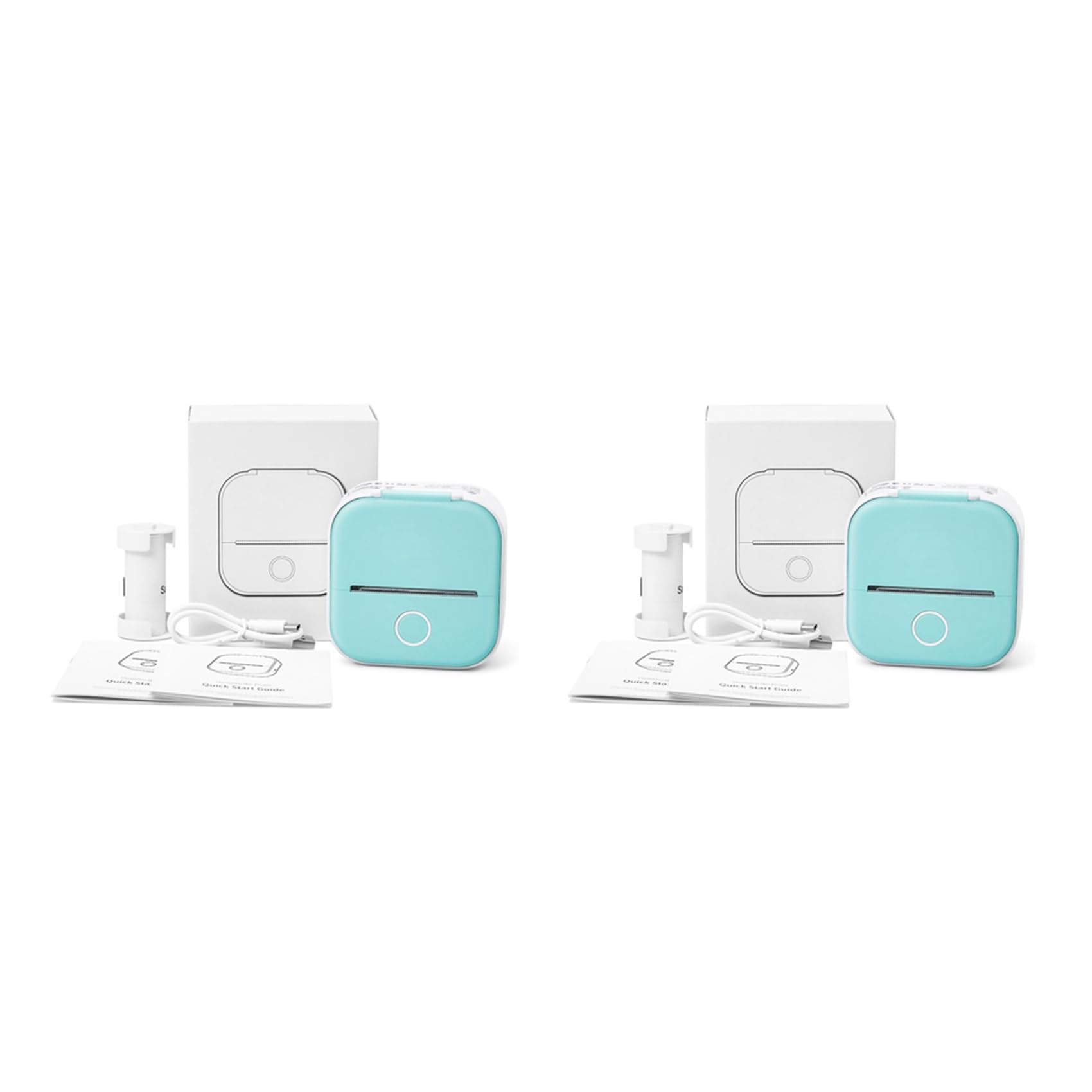 2 impresoras de tablero de garabatos, impresora de bolsillo Bluetooth sin tinta, impresora portátil Bluetooth para fotos, álbum de recortes