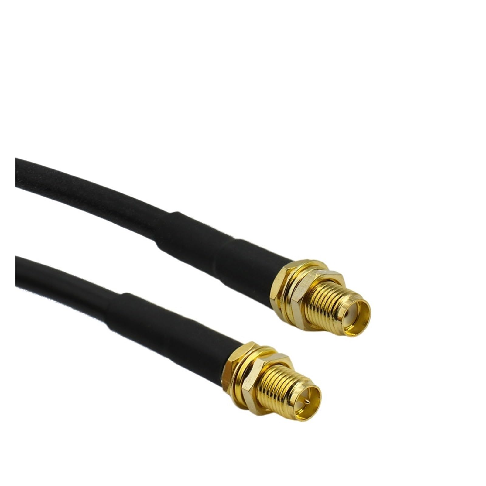 Kabel koncentryczny RG58 SMA męski na SMA żeński 50 omów, niskostratny, przedłużacz antenowy RF, adapter złącza, pigtail(Type 9,500CM)