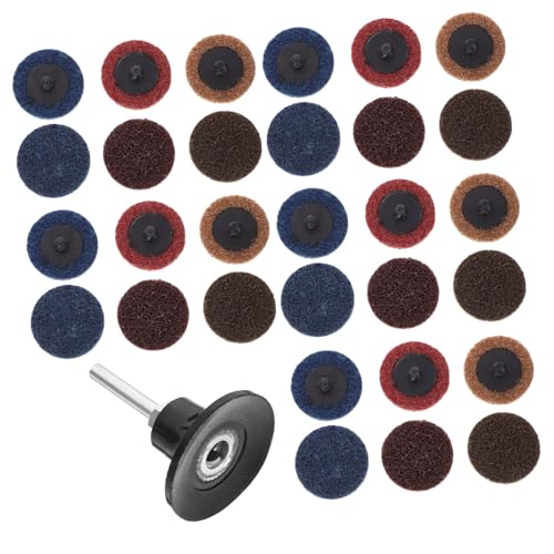 Disques abrasifs de ponçage nylon pour polissage et peinture sur meuleuse angulaire