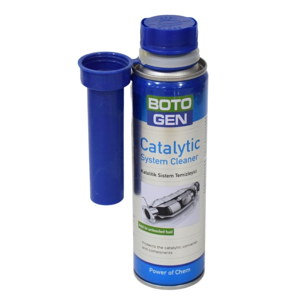 BOTOGEN CATALYTIC SYSTEM CLEANER, Special active solvent with high-tech additive combination to remove typical impurities and deposits in the suction and combustion system -300 ml, 10.14 Fl Oz