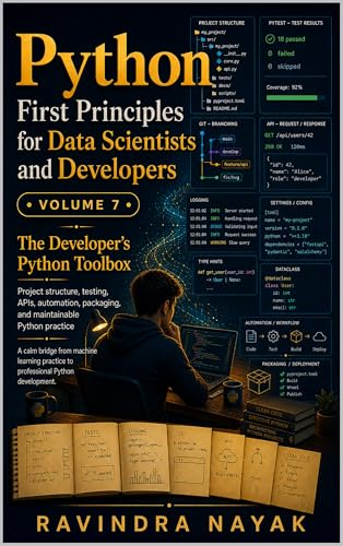 Python First Principles for Data Scientists and Developers: Volume 7 The Developer's Python Toolbox (Think in Python: A First-Principles Ladder to Data ... Zero Fear to Research-Ready Code Book 8)