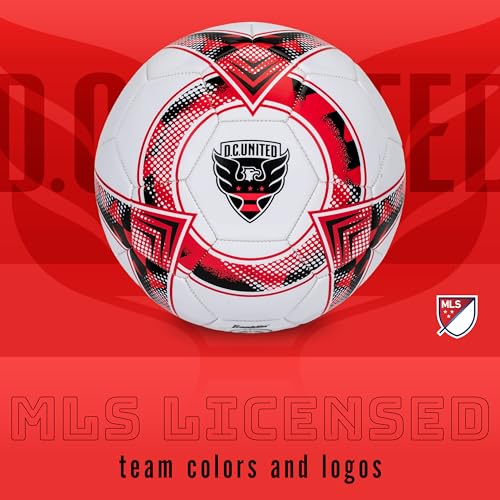 Image of Franklin Sports Official MLS Team Soccer Balls - Official Size 5 Soccer Balls - Regulation Size + Weight Soccer Ball for Kids + Adults - Boys + Girls Soccer Ball - Air Pump Included