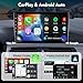 9 Inch IPS Touchscreen Android 13 Car Stereo for Ford Focus 2012-2018 with Wireless CarPlay & Android Auto 2+32GB Car Radio, Support GPS, WiFi 6, Bluetooth,5.4, FM Radio, Backup Camera, SWC, Dual USB