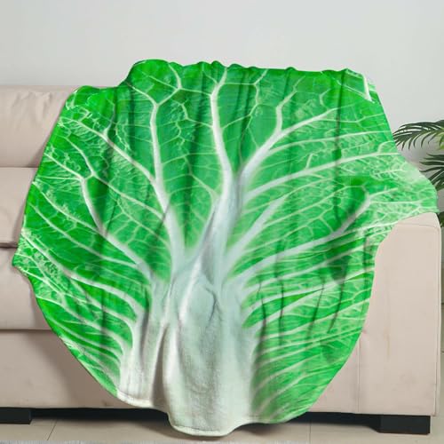 Manta de repollo de franela para evitar el frio en el sofa de forma suave 6