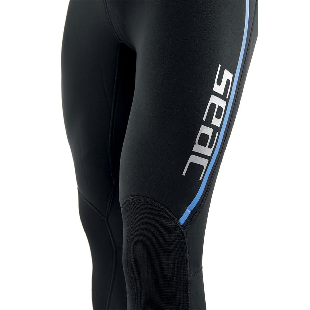 SEAC Feel Man 3 mm, Muta in neoprene da 3 mm ultra elastica monopezzo con cerniera posteriore per subacquea, snorkeling e apnea