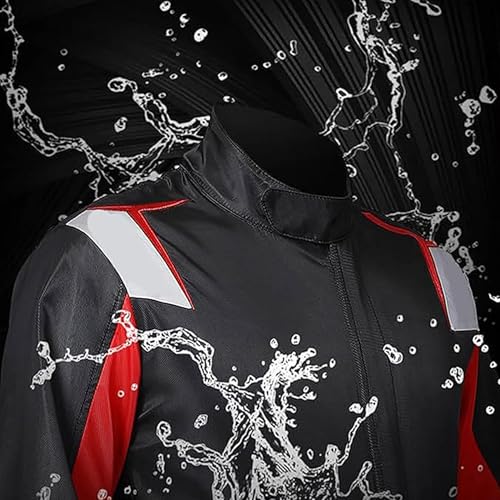 Jueshanzj Kart Racing Suit One Piece Track Karting White L